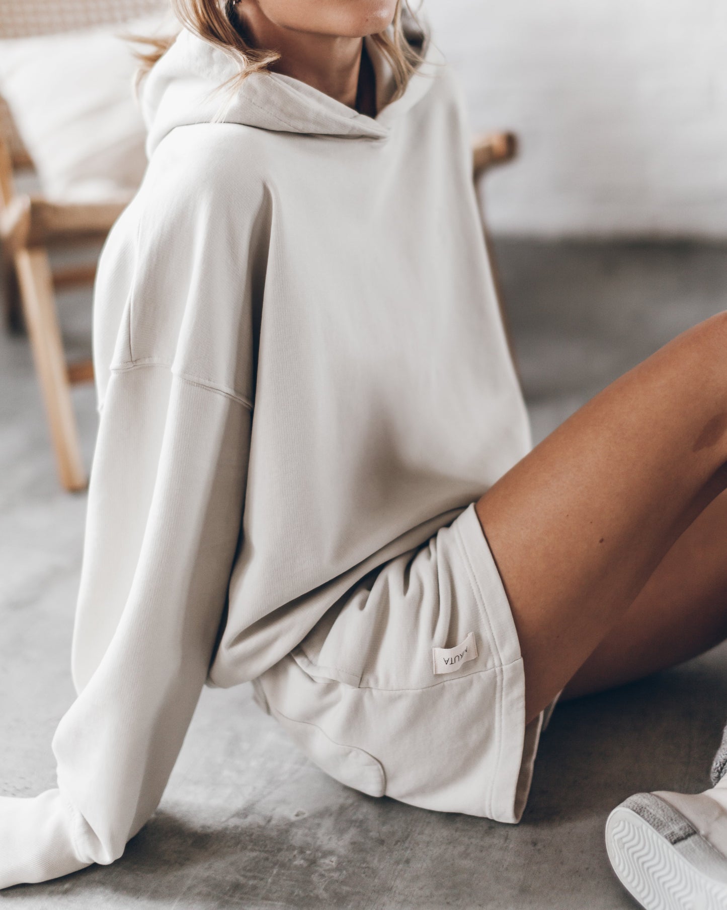 O moletom com base leve