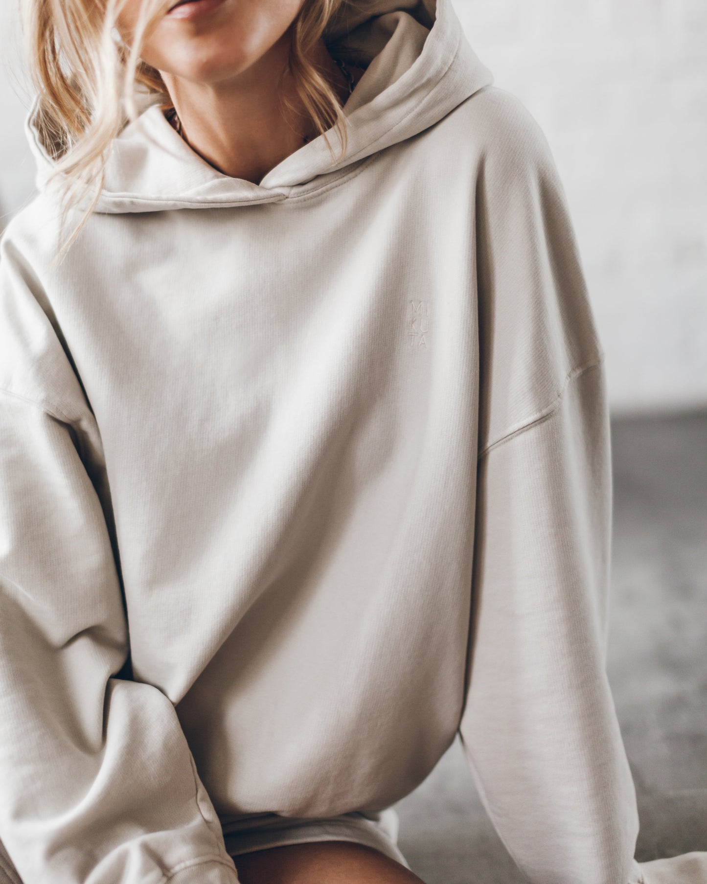 O moletom com base leve