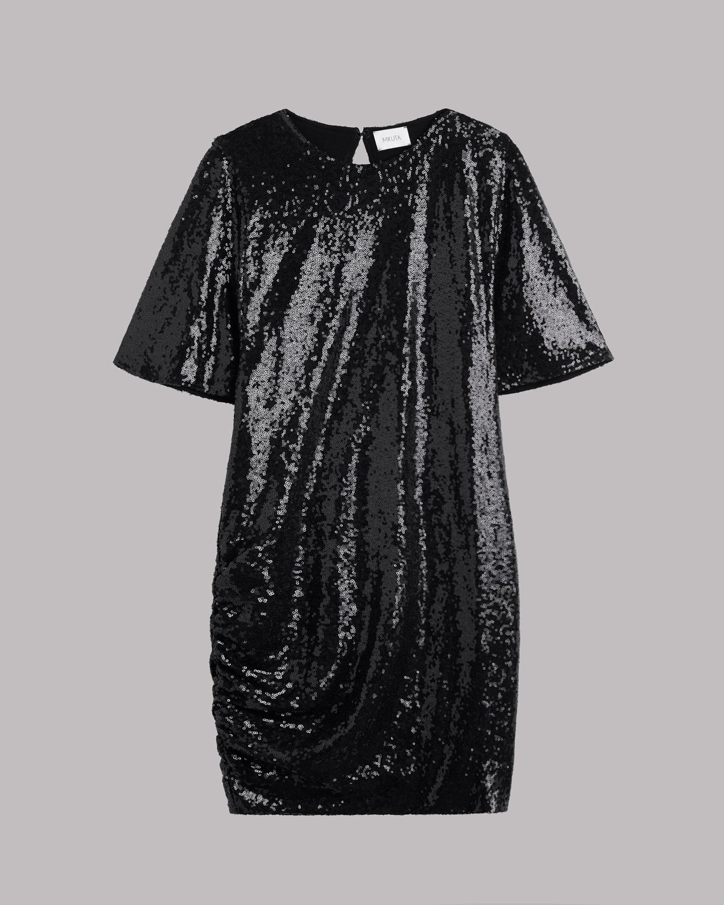 The Black Short Sequin Dress
