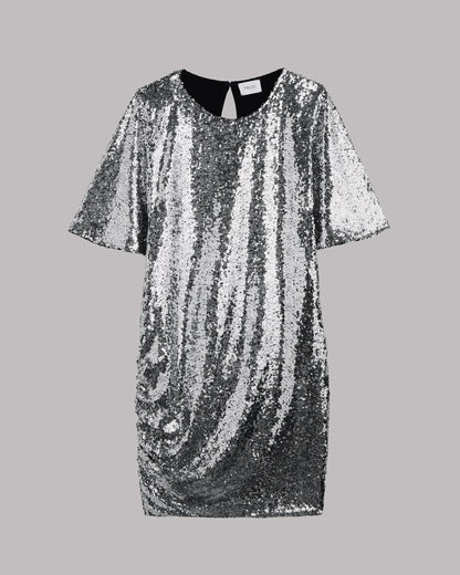 The Dark Short Sequin Dress