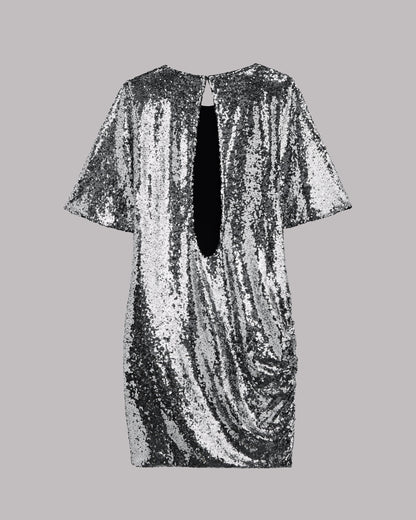 The Dark Short Sequin Dress